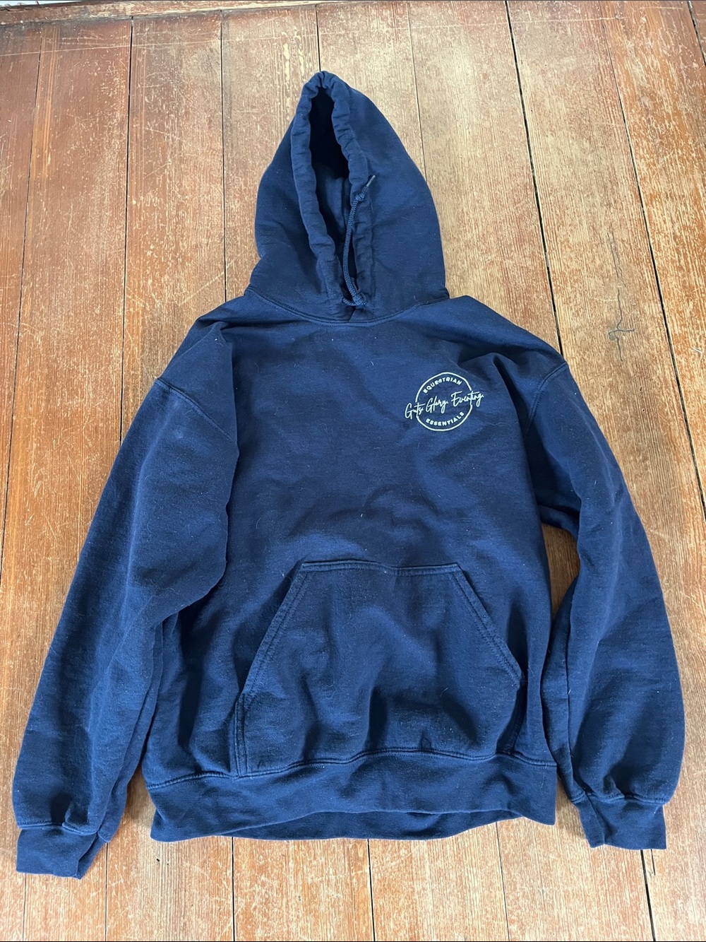 Equestrian Essentials Navy Hoodie